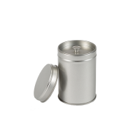 Round tin - spice tin with inner lid