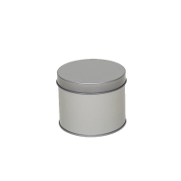 Round tin with sliplid, small
