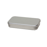 Rectangular tin - pastille tin with slip lid, medium