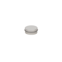 Pill box round with slip lid, small