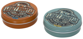 Lucky Roostar: custom-made tins